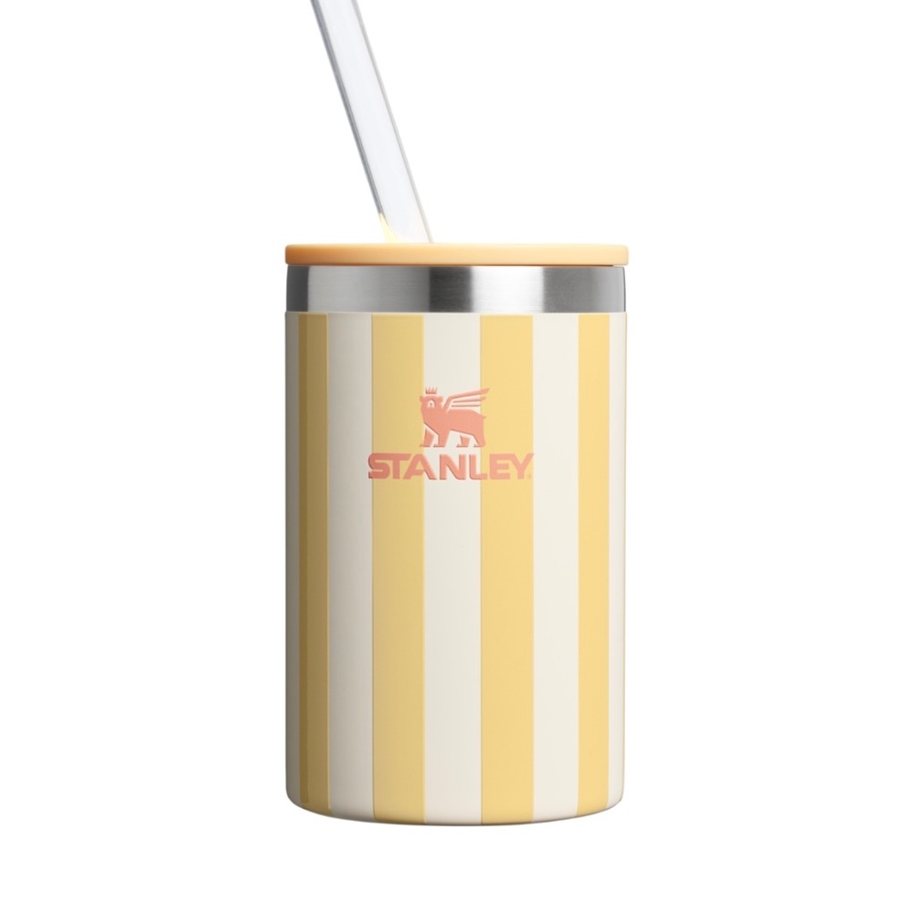 Stanley Everyday Can Cooler Cup Butter Cabana Gloss 10oz